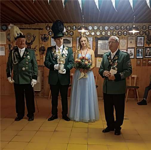 Hauptmann und Vorsitzender Hans-Peter Floter begrüßte die Gäste.  Foto: privat