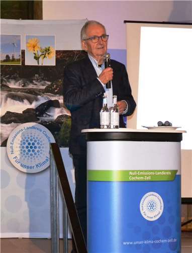 Hauptredner des Abends war Prof. Dr. Klaus Töpfer, Bundesumweltminister a. D., langjähriger Direktor des UN-Umweltschutzprogramms „UNEP“.Foto: Kreisverwaltung