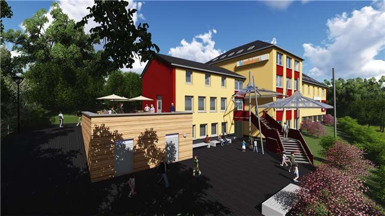 Hausbild der Jugendherberge Mayen.privat