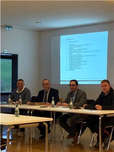 Haushaltsberatung in der Ortsgemeinde Königsfeld.  Foto: privat