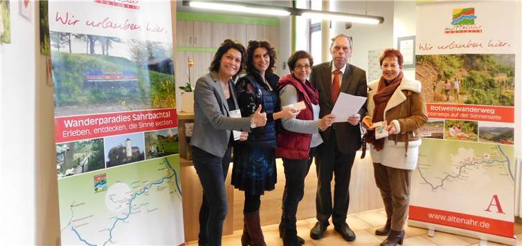 Hedwig Walbröl betreibt in Dernau eine Ferienwohnung für zwei Personen und war eine der ersten, die sich für das Projekt entschieden hat.privat