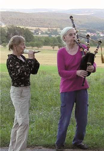 Heidi Frielinghaus und Maria Scharwieß aus Berlin.  Privat