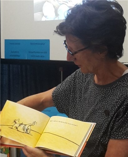 Heidi Hahnemann stellte als Trauerbegleiterin passende Literatur vor.privat