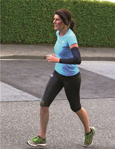 Heike Büdenbender.  Archiv Lauftreff Puderbach