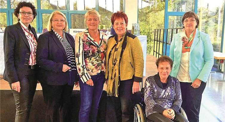 Heike Krämer-Resch, Hedi Thelen und Birgit Collin-Langen. privat