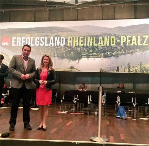 Heike Raab und Benedikt Oster ziehen als Team in den Wahlkampf.privat