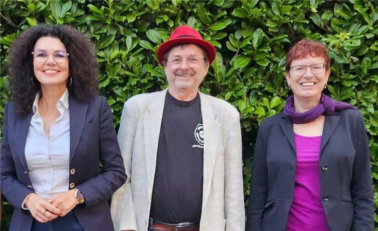 Neuer Offener Kanal  Heike Resch,.Konstantin Thomopoulos, Claudia Laux.  Foto: privat