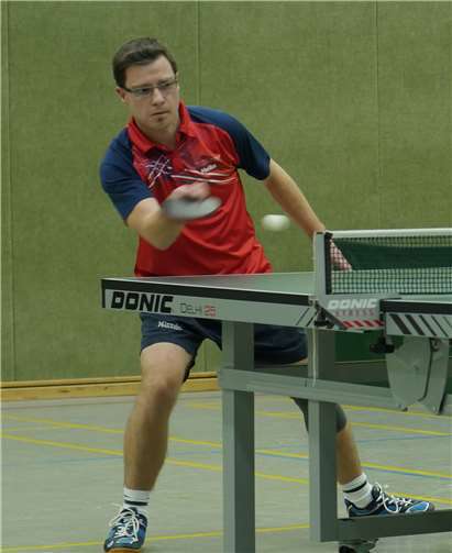 Heiko Kowall holte einen Sieg gegen Hans-Peter Berens.privat