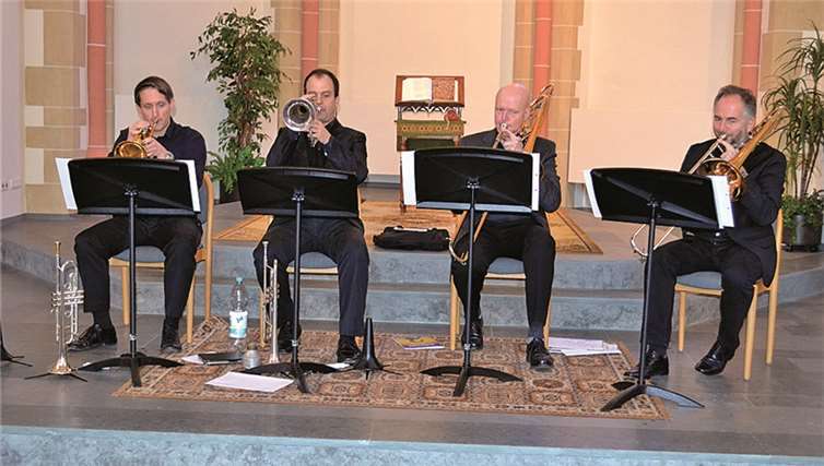 „Heilig`s Blechle“ präsentierte beeindruckend instrumentales Können, gepaart mit Witz und Humor. privat