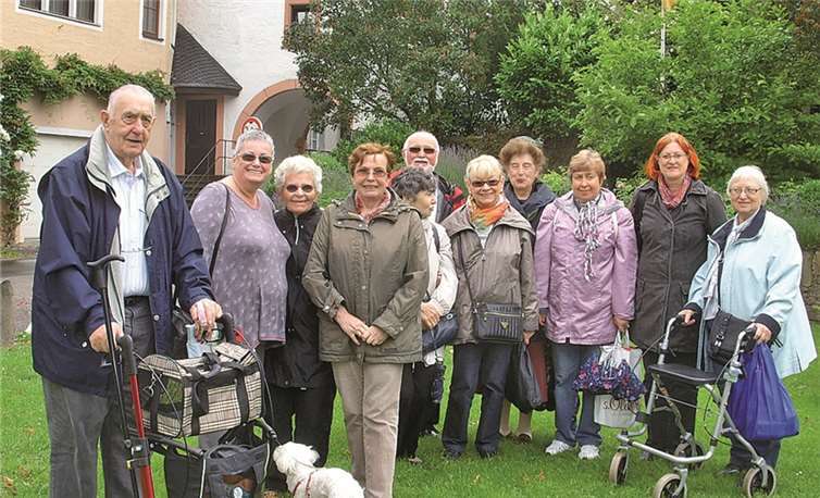 Heimatbesuch: Gäste und Mitglieder der Christlich-Jüdischen Gesellschaft Koblenz. privat