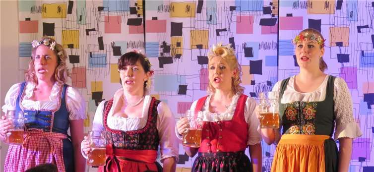 Heimatlieder vom Wörthersee bis zum Försterhaus waren zu hören.