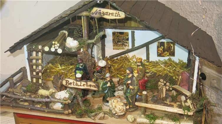 Heimelich: Ein Stall im winterlichen Galiläa istSchauplatz des Wunders der Geburt Jesu Christi.