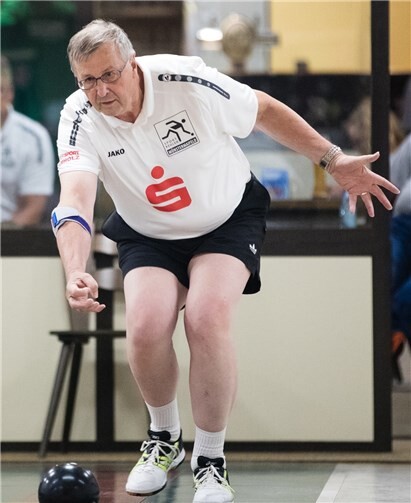 Heinz Mikat schaffte 723 Holz/7 WP.Foto: SKM