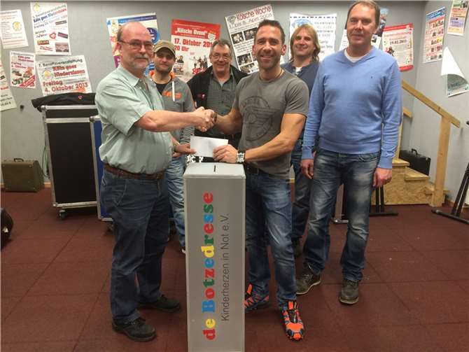 Heinz Rudi Dresen aus Bachem verzichtete auf seine Geburtstagsgeschenke zugunsten der Hilfsorganisation "Kinderherzen in  Not".  