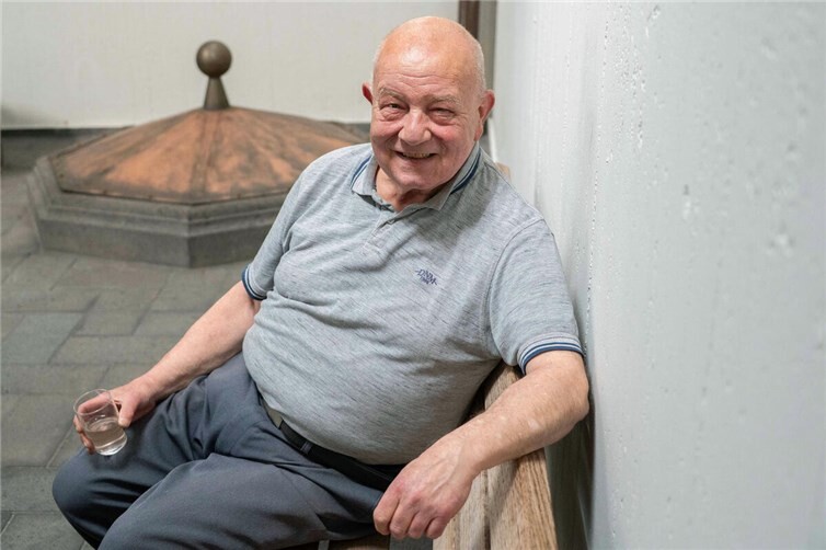Heinz Schafheutle ist schon seit 35 Jahren der Pächter und daher der „Brunnenwächter vom Dähler Born“.