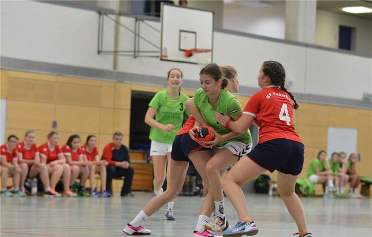 Helena Schumacher kämpft sich durch.  Anke Bous