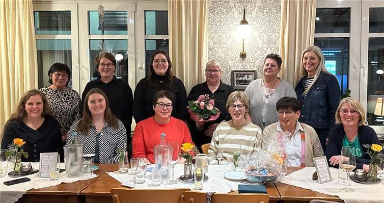 Helga Bretz wurde nach 25 Jahren Dienst in der Kita St. Servatius Landkern verabschiedet. Foto: privat