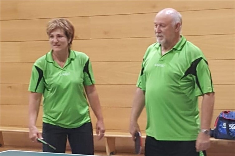 Helga Küpper u. Walter RomesStützen der 4. Mannschaft