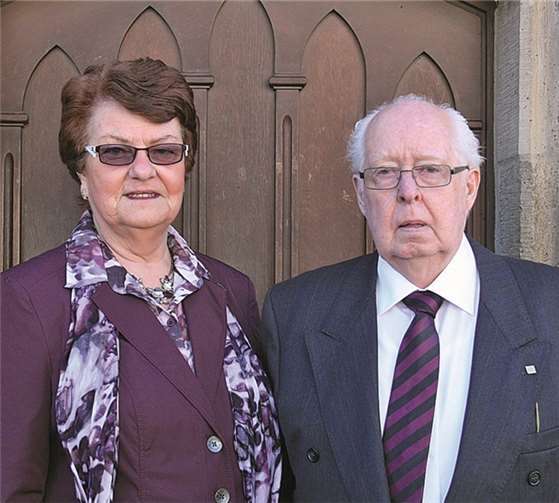 Helga und Martin Nachtsheim feierten am vergangenen Wochenende in Waldorf das Fest der Goldenen Hochzeit.WK