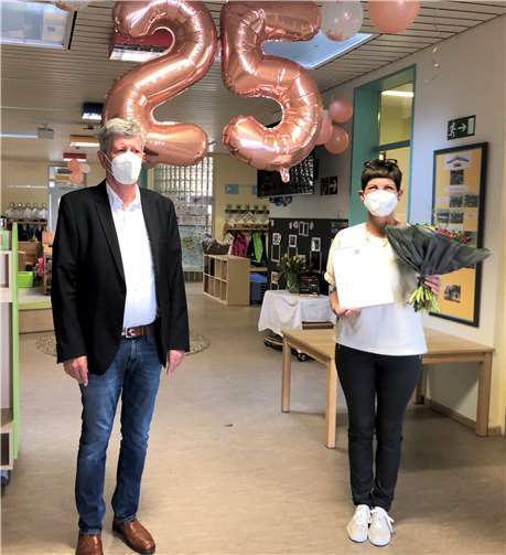 Helmut Lamp und Michaela Kasper.Foto: privat