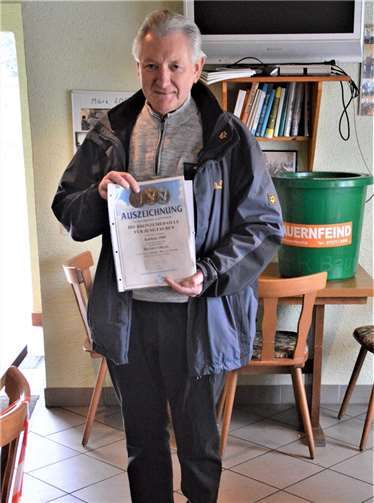 Helmut Ohlig konnte die Wettbewerbe der Jungtaubenmeisterschaft für sich entscheiden. Fotos: privat