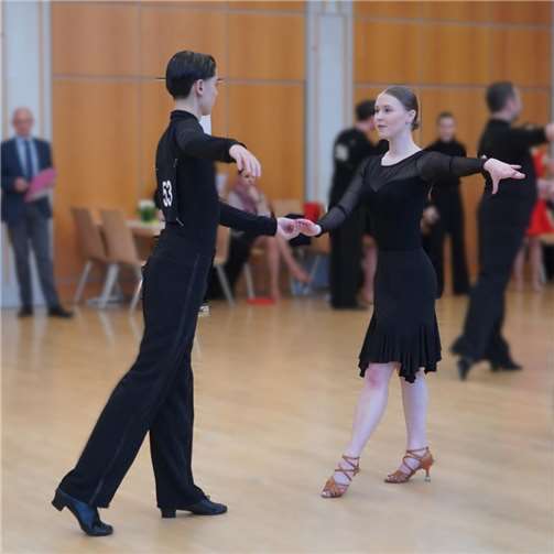 Henri Pham und Hannah Schülke. Foto: Tanz und Sportzentrum Mittelrhein