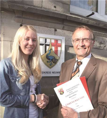 Herausragende Teilnehmerin und Gewinnerin des Landesjugendsportfests ist Maren Wilms (TV Niederbieber)