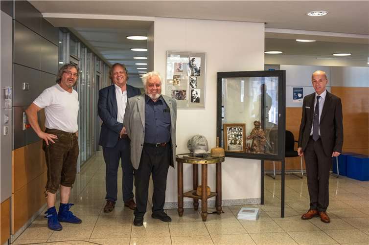 Herbert Bätz, Jörg Gehring, Michael Gehring und Alex Frings.  Foto: privat.