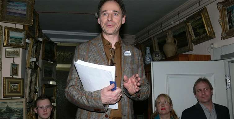 Herbert Budweg begrüßte die Gäste