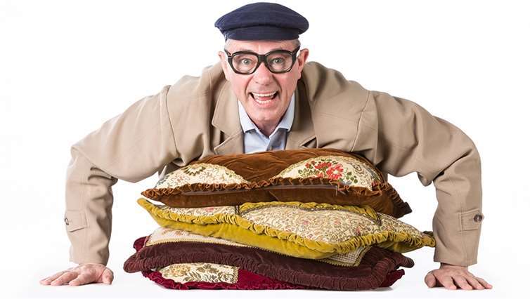 Herbert Knebel wird mit seinem Soloprogramm die Lachmuskeln der Besucher beanspruchen.privat