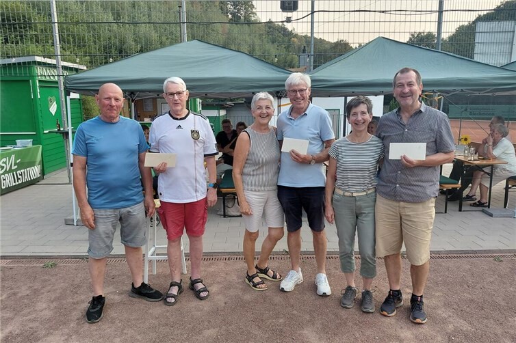 Herbert Schoop und Alfons Faßbender Gertrud Asteroth und Heinz-Peter Schneider Hildegart Faßbender und Egon Faßbender