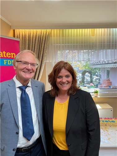 Herbert Speyerer, FDP Bendorf – Sandra Weeser MdB.  Foto: privat