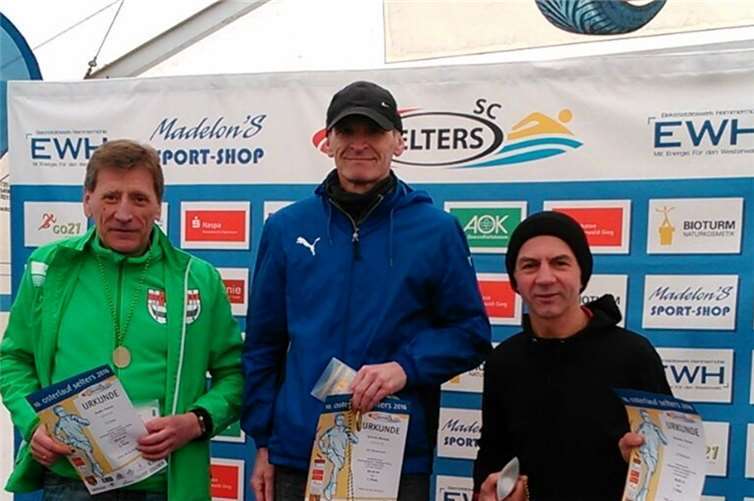 Herbi mal wieder auf dem Siegertreppchen.