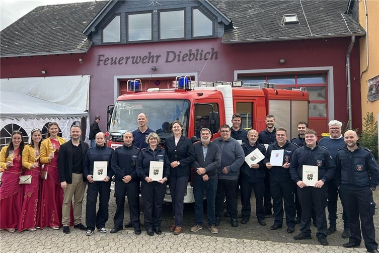 Herbstliches Vergnügen: Erfolgreiches Fest der Feuerwehr Dieblich. Foto: Förderverein der Freiwilligen Feuerwehr Dieblich