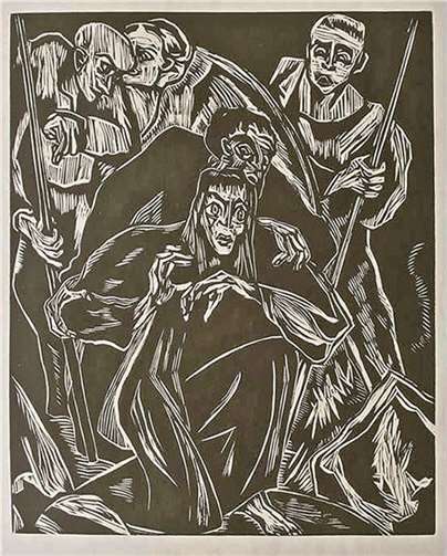 Hermann Dienz, Die Passion, Berlin 1922.privat