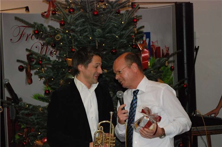 Hermann Krupp bedankte sich bei Bruce Kapusta, der ohne Gage auftrat. 