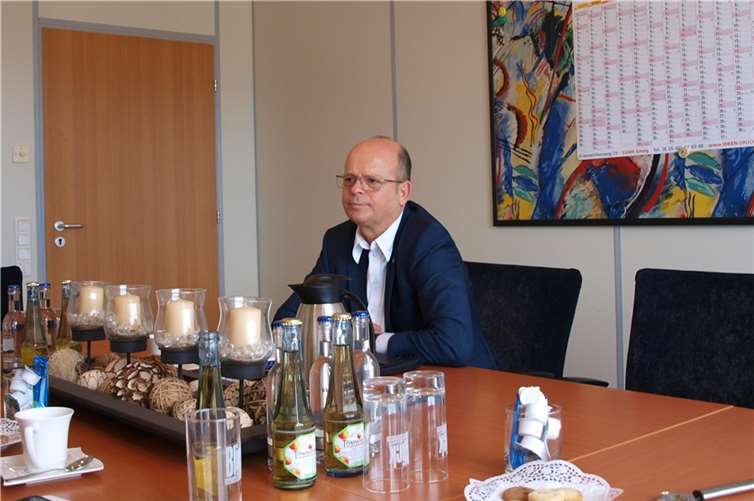 Hermann Krupp interessiert sich besonders für die Wirtschaftslage im Kreis Neuwied.