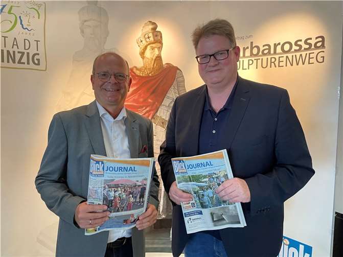 Hermann Krupp (l.) und Ralf Seekatz 