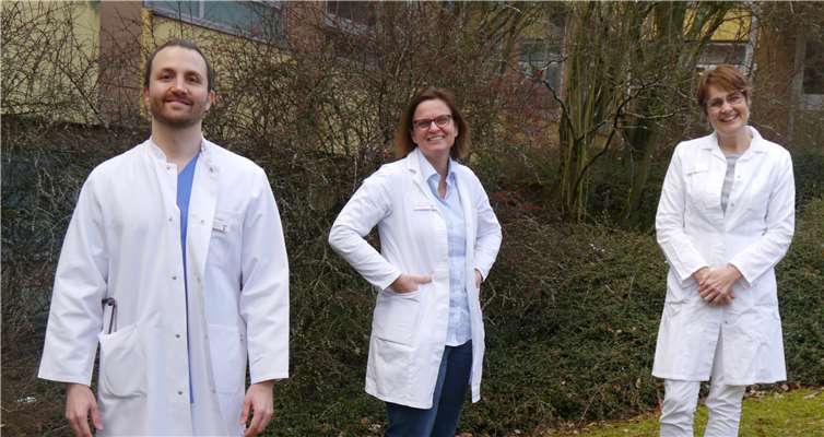 Herr Dr. Bölefahr (re.) wird das Pneumologen-Team mit seiner Expertise verstärken. Foto: Verbundkrankenhaus Linz-Remagen