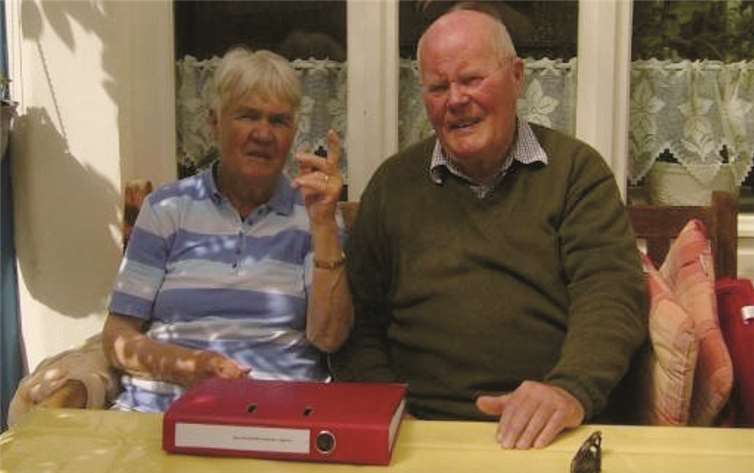 Herr und Frau Richter aus Scharbeutz in Oberwinter. Privat