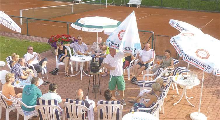 Herren 40+ und 50+ feierten gemeinsam den Saisonabschluss.privat