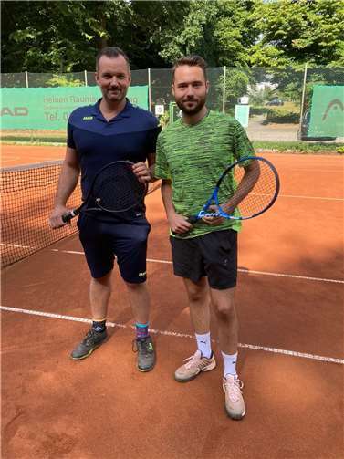 Herren B-Finalisten Christoph Manderbach und Lennart Neitzert.