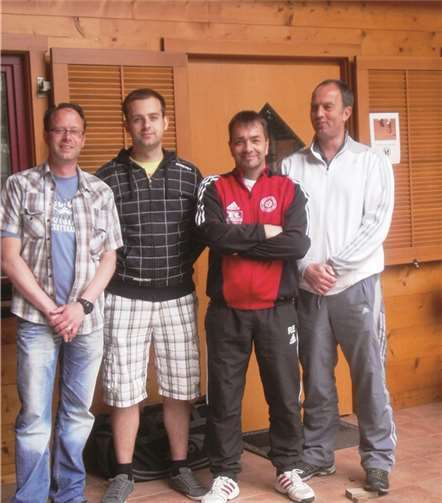 Herren D (v.l.n.r.) Sven Schür, Thomas Königsfeld, Ralf Eitelberg, Jörg Heinen; es fehlt Jörg Stallmann.