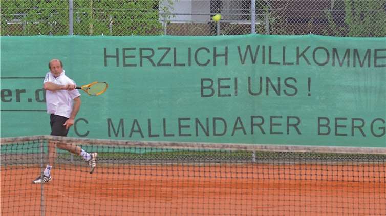 Herren-Sieger beim Mix-Turnier: Helmut Richter.