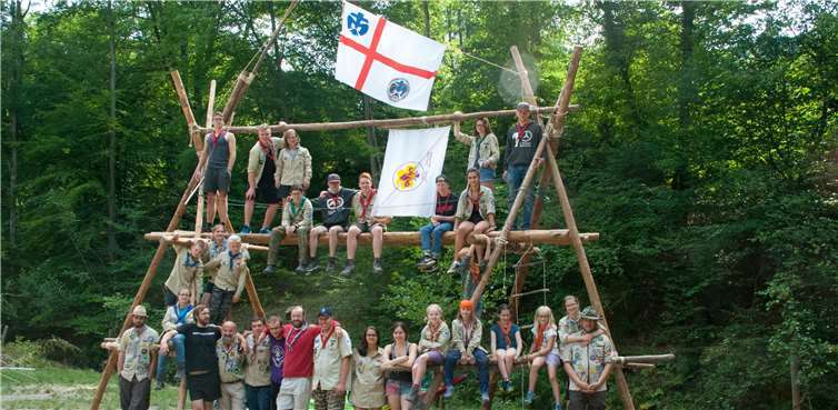 Herrliche Tage verbrachte der Pfadfinderstamm St. Michael im Brexbachtal.privat