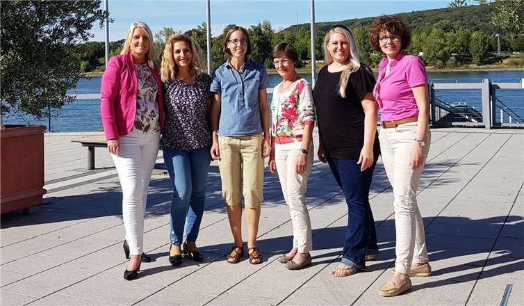 Herta Lauter, Rita Schäfer-Ketap, Carmen Carduk, Ute Wegmann-Jung, Manuela Möhren und Heike Krämer-Resch. privat