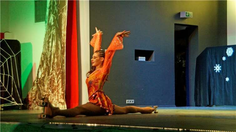 Hervorragende sportliche Leistungen wurden auf der Bühne geboten.