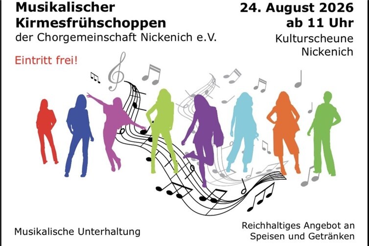 Herzliche Einladung zum Kirmes Frühschoppen