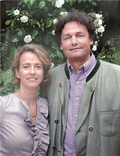 Herzog Leopold und Herzogin Isabel von Arenberg. -UM Repro-