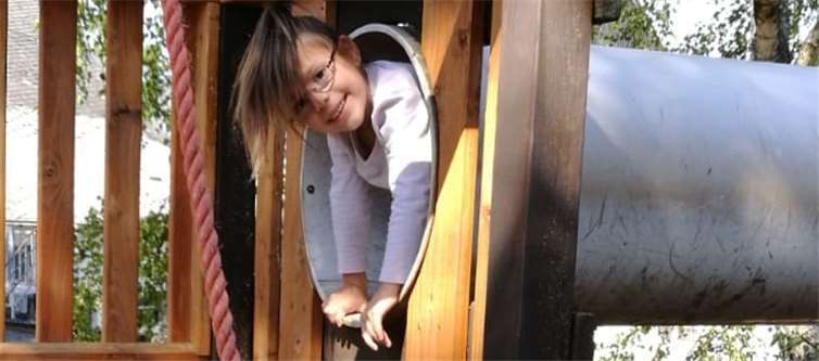 Heute ist die kleine Chayenne ein aufgewecktes Mädchen. privat